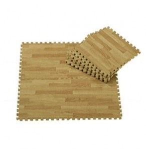 Woodsoft Faux Wood Foam Play Mat (Pack of 9 Tiles) - Oak