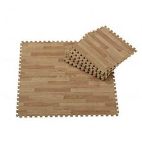 Woodsoft Faux Wood Foam Play Mat (Pack of 9 Tiles) - Ash