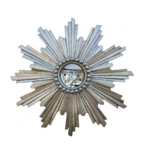 Trulia Starburst Accent Mirror - Antique Silver - More Sizes