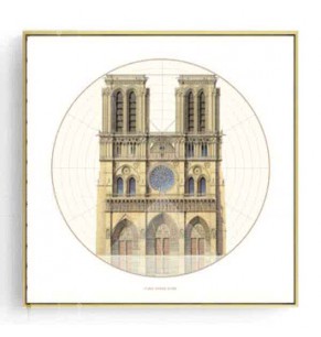 Stockroom Artworks - Square Canvas Wall Art - Notre-Dame de Paris - More Sizes