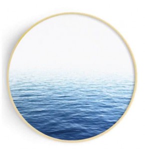 Stockroom Artworks - Circle Canvas Wall Art - Ocean - More Sizes