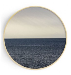 Stockroom Artworks - Circle Canvas Wall Art - Peaceful Ocean - More Sizes