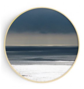 Stockroom Artworks - Circle Canvas Wall Art - Sea - More Sizes