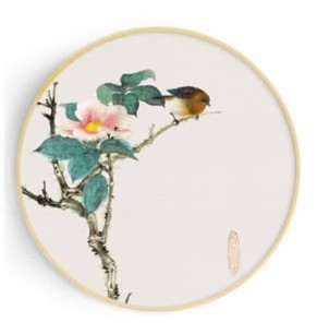Stockroom Artworks - Circle Canvas Wall Art - Sparrow - More Sizes