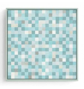 Stockroom Artworks - Square Canvas Wall Art - Geometric Squares - More Sizes