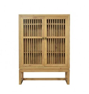 Tang Elm Wood Chinese Side Cabinet and Cupboard