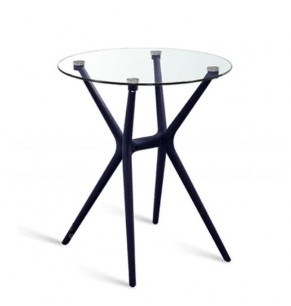 Isidoro Contemporary Round Glass Table