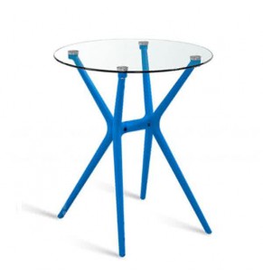 Isidoro Contemporary Round Glass Table