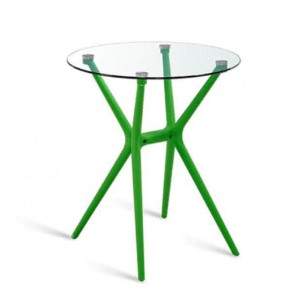 Isidoro Contemporary Round Glass Table