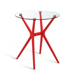 Isidoro Contemporary Round Glass Table