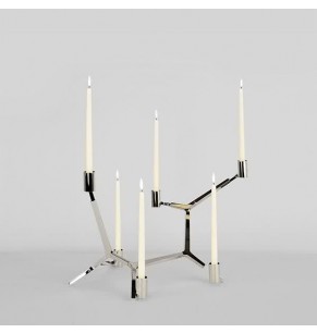 Agnes Candelabra Table - 6 Candles - More Colors