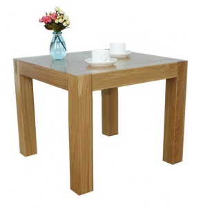 Denis Solid Oak Wood Side Table