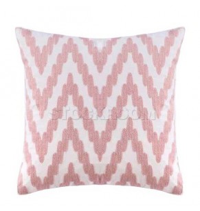 Dotted Zig-Zag Decorative Cushion