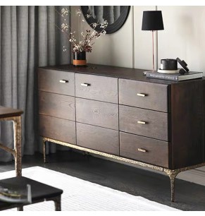 Nicolás Rustic Style Industrial Sideboard