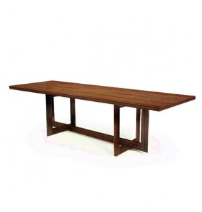 Douglass Solid Oak Wood Dining Table