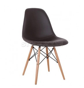 Eames DSW Style Dining Chair - Leather Version