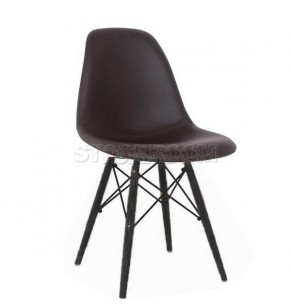 Eames DSW Style Dining Chair - Leather Version