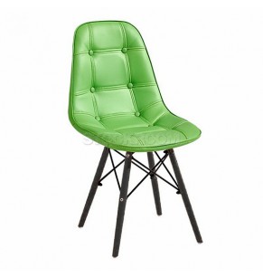 Eames DSW Style Dining Chair - Molded Leather Version