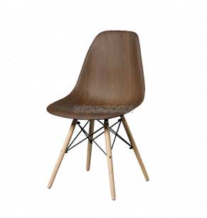 Eames DSW Style Dining Chair - Wood Surface Version