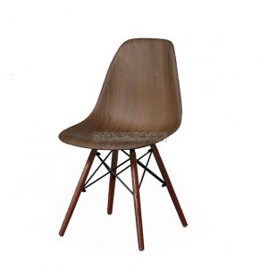 Eames DSW Style Dining Chair - Wood Surface Version