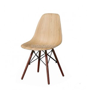 Eames DSW Style Dining Chair - Wood Surface Version