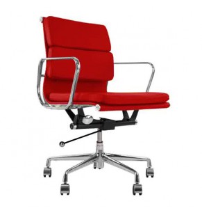 Eames Style Softpad Lowback Office Chair With Castors