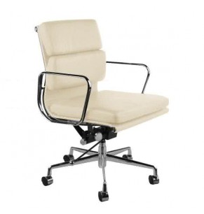 Eames Style Softpad Lowback Office Chair With Castors