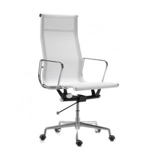 Eames Style Mesh Highback Office Chair With Castors