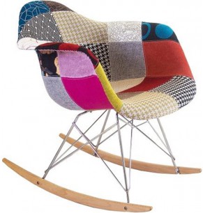 Charles Eames Style Rocking Chair - Patched Version