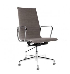 Eames Style Fabric Highback Adjustable Fixed Office Chair