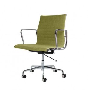 Eames Style Fabric Lowback Office Chair With Castors