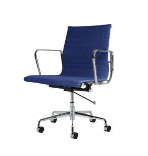 Eames Style Fabric Lowback Office Chair With Castors