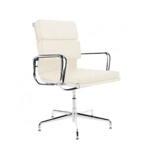 Eames Style Fabric Softpad Lowback Fixed Office Chair