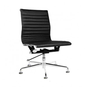 Eames Style Lowback Adjustable Fixed Office Chair (Without Armrest)