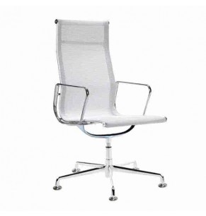 Eames Style Mesh Highback Fixed Office Chair