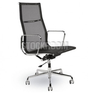 Eames Style Mesh Highback Office Chair With Castors