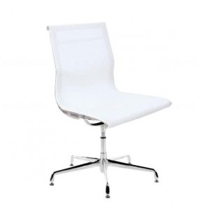 Eames Style Mesh Lowback Fixed Office Chair (Without Armrest)