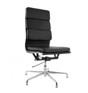 Eames Style Softpad Highback Adjustable Fixed Office Chair (Without Armrest)