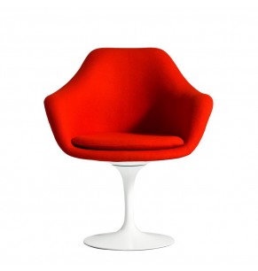 Eero Saarinen Tulip Style Armchair - Upholstered