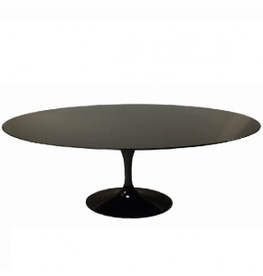 Eero Saarinen Tulip Style Oval Dining Table