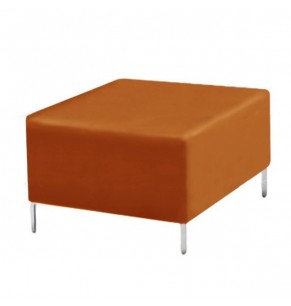 Egidio Leather Ottoman 