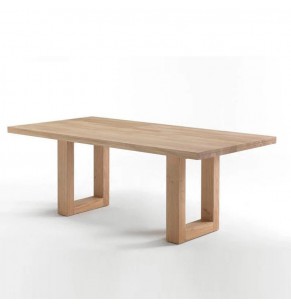 Elroy Solid Oak Wood Dining Table