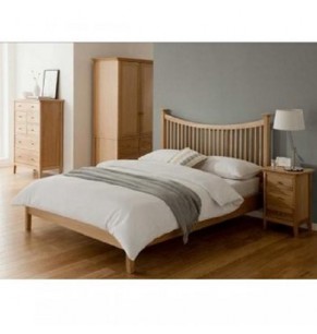 Essence Solid Oak Wood Bed Frame