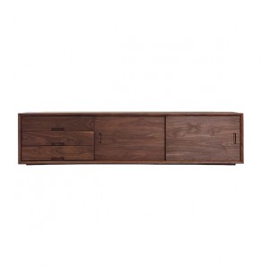 Fettin Walnut Wood TV Cabinet