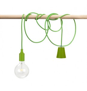 Funky Coloured Chord Pendant Light