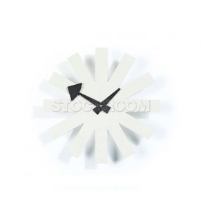 George Nelson Asterisk Style Wall Clock