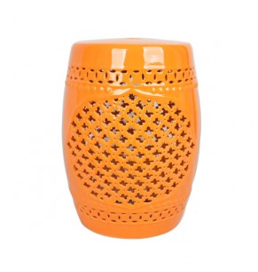 GRAND DRUM / STOOL - Floral Pattern Craving 