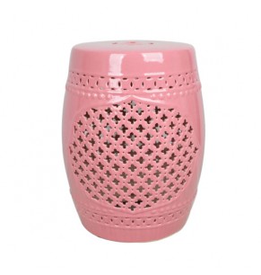 GRAND DRUM / STOOL - Floral Pattern Craving 