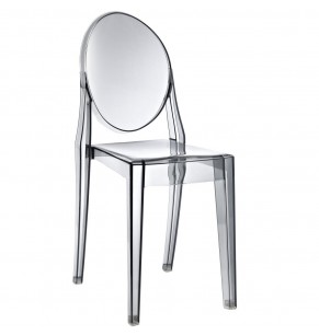 Victoria Ghost Style Chair / Stackable Dining Chair