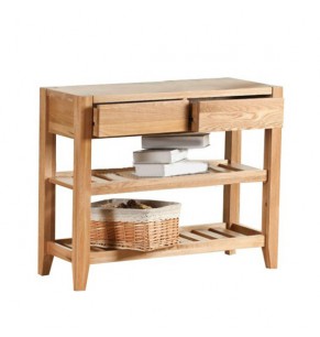 Helord Solid Oak Wood Cabinet